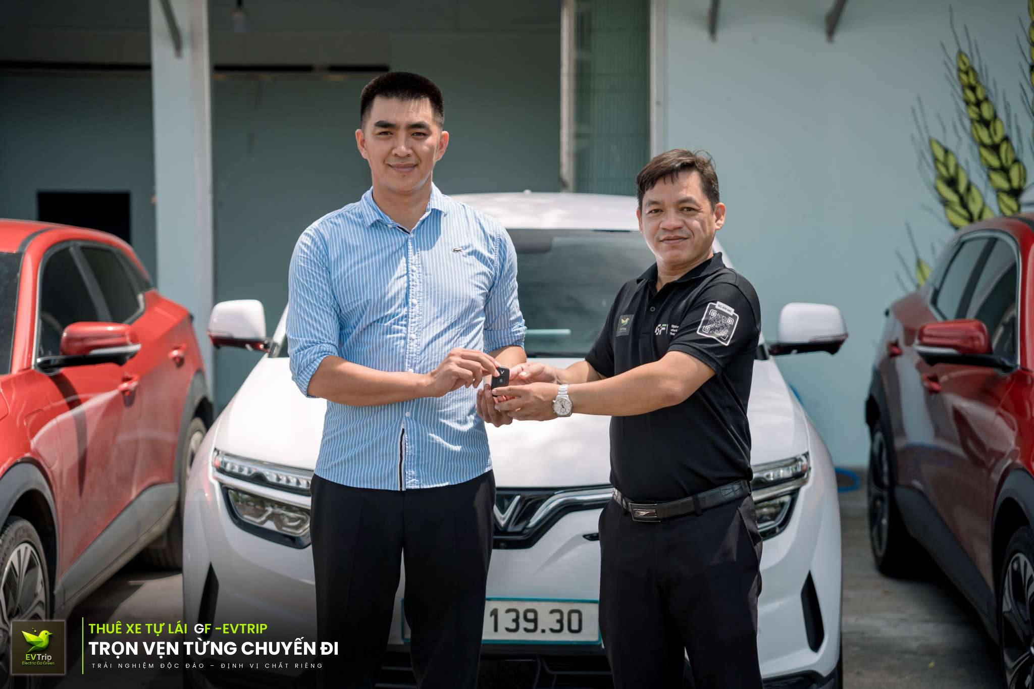 EVTrip bàn giao xe điện VinFast cho đối tác đầu tiên tại Tuy Hoà, Phú Yên