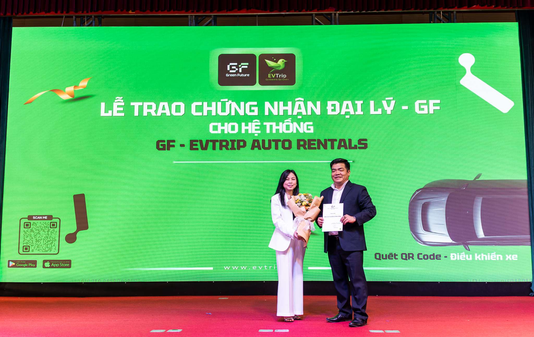 Sự kiện ra mắt EVTrip.